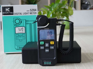 Bestseller KYORITSU LIGHT METER KEW 5204BT Capteur de lumière détachable et rotatif avec garantie d'un an IP65 En stock - Product Image 4
