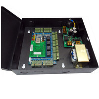 Ücretsiz Yazılımlı 4 Kapılı TCP/IP Erişim Kontrol Paneli, Akıllı Kart Giriş Sistemi için Wiegand RFID Kontrol Kartı