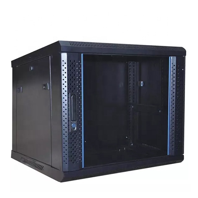 MICROLINK 6U 9U 12U 15U 19 Inch Wall Mounted Network Cabinet Server Chassis Rack Enclosure with Lock Design SPCC Steel