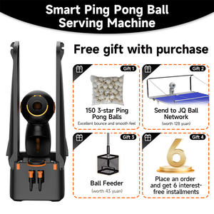 Robot <span class=keywords><strong>de</strong></span> tennis <span class=keywords><strong>de</strong></span> <span class=keywords><strong>table</strong></span> professionnel PUSUN DORA PRO avec commande à distance par application, machine d'entraînement automatique avec alimentation <span class=keywords><strong>en</strong></span> balles - Product Image 5