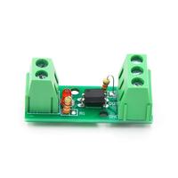 Módulo de aislamiento de optoacoplador de 1 canal PC817 EL817 3V-5V 12V 24V Aislador fotoeléctrico Soporte de riel Placa de motor de accionamiento PLC