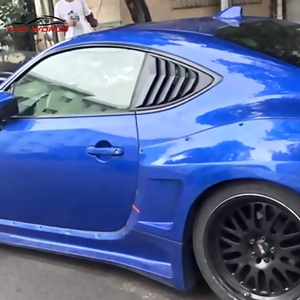 For GT86 for BRZ Body Part Gloss Black ABS <b>Plastic</b> Air Windshield Vent Cover Car Side Window - Product Image 4