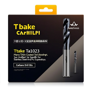 Foret en carbure Ttake Ta1023, revêtement Nano TiAln, 5Xd non percé, spécifique pour l'acier inoxydable et les superalliages PU - Product Image 2