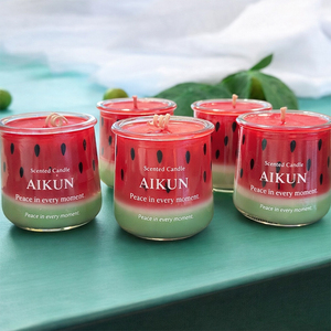 AIKUN Fabricant direct de bougies en cire de soja, bougies parfumées dans des pots en verre personnalisés pour les cadeaux de vacances, la décoration d'événements - Product Image 3