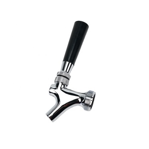Robinets de bière en Chrome poli Standard, fût de Kegerator, bec de tige, bière maison - Product Image 1