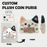 Poupées en peluche personnalisées de haute qualité, motif dessin animé, robe florale, cheveux bouclés, pour filles, présentoirs de magasin de vêtements pour enfants, sac à dos personnalisé