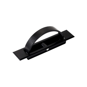 Tatami Handles 85mm Hole Spacing Matte <b>Black</b> Stainless Steel Cabinet Furniture Handle Japanese Style Hidden Rotating - Product Image 1
