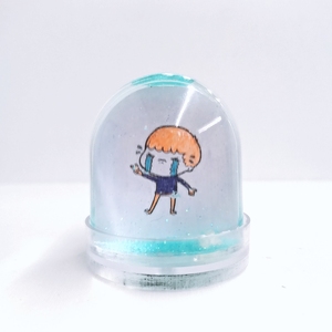 DIY Custom Souvenir Snow Globe Acrylic Photo <b>Empty</b> Plastic Craft <b>for</b> Do-It-Yourself Projects - Product Image 3