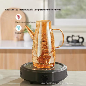 New Arrival BPA-Free 800ml/1000ml Borosilicate Glass Oil Dispenser <b>Bottle</b> High-Temperature Resistant Lid Herb Spice Tool - Product Image 4