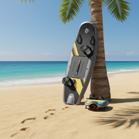 Nouveau modèle de planche de surf électrique sans fil EPP, moteur puissant de 15 kW avec poignées pour les sports nautiques en mer