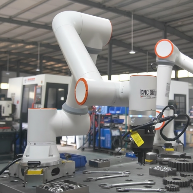 3kg Small Collaborative Drag Teaching Force Sensor Robot with Economical Mechanical Arm for Material Handling