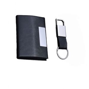 X527 Customized Corporate Business Gift Set-car Logo Card Holder Practical Keychain <b>Graduation</b> <b>Present</b> - Product Image 1