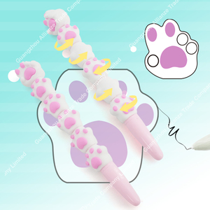 Unisex 6-Style Cute Rotating Combination Gel Pens Klassischer Plastiks tift Schwarz 0,5mm Schreiben Multiple One - Product Image 5