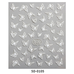 Embossed Decorative Sticker Cartoon Christmas Holiday Decoration Self Adhesive Custom Shape Gloss <b>Lamination</b> - Product Image 5