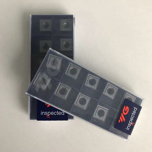 Insertos de Carburo de Tungsteno de Marca Original YG SPMX110408 YG602 para Torno CNC, Recubrimiento PCD/PCBN Personalizable OEM, Dureza HRC45-65 - Product Image 2