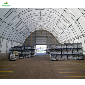 Tente d'entreposage à froid industriel de bâtiment en tissu robuste certifiée CE de 30x40ft pour véhicules Carports Garages Auvents et Carports - Product Image 1