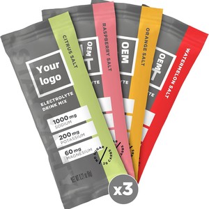 Ingrédients personnalisés Woody, 6g*8 pièces par boîte, poudre d'électrolytes, boisson sportive instantanée, complément alimentaire pour adultes, fonction antioxydante - Product Image 2
