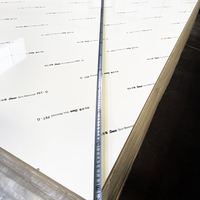 Panneau MDF blanc PETG haute brillance, imperméable et résistant à l'usure, adapté aux murs intérieurs et aux armoires de cuisine