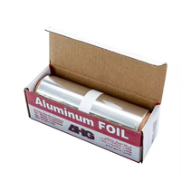 Vente en gros économique de papier d'aluminium portable pour chicha arabe, effet miroir, 30mic * 14cm * 15m, écologique