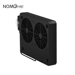 NOMOY PET 습한 환경에 적합한 새로운 디지털 디스플레이 이중 배기 파충류 환기 팬 열대 우림 탱크 - Product Image 4