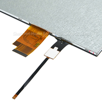 Écran tactile capacitif PCAP en verre trempé de taille personnalisée, faible réflectivité, interface LVDS, écran tactile TFT LCD de 7 pouces, 1024x600