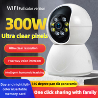 Nueva Super Promoción Cámara de Seguridad Inteligente WiFi PTZ con Doble Lente, 4MP, Detección de Movimiento, Ranura para Tarjeta SD, para Interiores