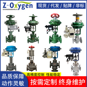 Vanne de régulation pneumatique DN200 PN16 pour la régulation du débit dans les pipelines de l'industrie chimique - Product Image 4