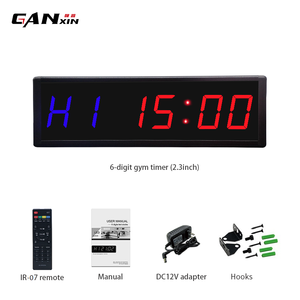 E Series <span class=keywords><strong>2.3</strong></span>นิ้ว6หลัก LED ดิจิตอลไฮท์ฟิตเนสฟิตเนสฟิตเนสจับเวลาการทำซ้ำช่วงเวลาฝึกซ้อมออกกำลังกาย - Product Image 4