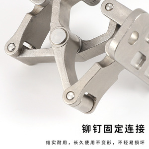 Heavy Duty Stone Door Hinge Stainless Steel 180 Degree Adjustable For Fire Doors - Product Image 4
