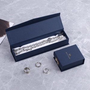 Boîte à bijoux magnétique en forme de livre, emballage cadeau de luxe pour bracelet et bague Boyang New Style - Product Image 4