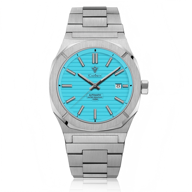 Custom Men's Automatic Mechanical Luxury Watch Japanese 8215 Movement Stainless Steel Sapphire Crystal Glass Luminous FashionOEM