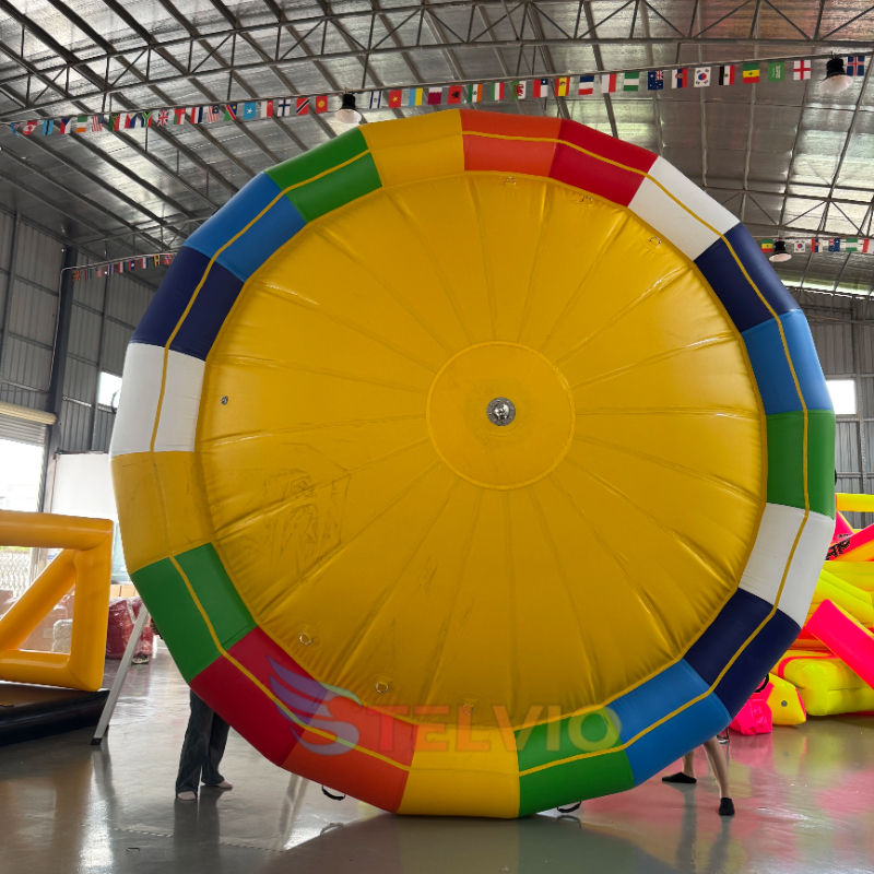 Ocean Inflatable Spinner Toys Flying Disco Boat Inflatable Crazy ...