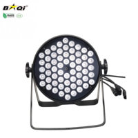 BaiQi 60 projecteurs LED PAR RVB pleine couleur 150W haute puissance en aluminium avec contrôle DMX512, éclairage de scène IP20 pour soirées disco