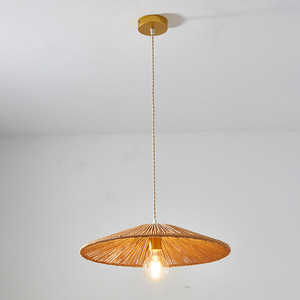 โคมไฟจี้สไตล์ญี่ปุ่นทรงกลม E27 หลอดไฟ LED สำหรับร้านอาหาร โรงแรม ห้องน้ำชา ร้านกาแฟเซน โคมไฟตกแต่ง - Product Image 2