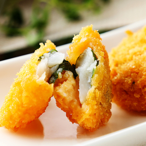 Fornitura di Fabbrica all'Ingrosso: Deliziosa Piastra di Pesce Fritto Congelato con Perilla - Product Image 2