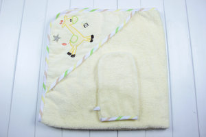 100% cotone cartoon ricamo diversi stili <span class=keywords><strong>bambino</strong></span> incappucciato asciugamano, telo da bagno per bambini <span class=keywords><strong>poncho</strong></span> - Product Image 2