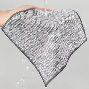 2024 Nieuwe Microfiber Schrobber Schoteldoek Best Verkopende Scrubberreinigende Afwasdoek