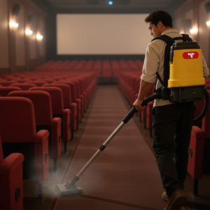 <span class=keywords><strong>Aspirateur</strong></span> à dos sans fil TJ-5S ultra <span class=keywords><strong>silencieux</strong></span> <45dB, portable, pour le bureau <span class=keywords><strong>et</strong></span> l'entretien des sols commerciaux - Product Image 4