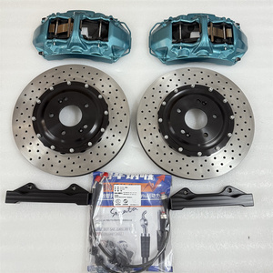 Kit de freno de 6 pistones de alto rendimiento para Golf 7 <span class=keywords><strong>GTI</strong></span> Golf Mk5 Mk6 Mk7 Mk8 <span class=keywords><strong>GTI</strong></span> BMW E90 E92 M3 335i F30 Kit de freno grande - Product Image 4