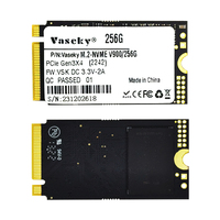 أقراص صلبة M.2 PCIE 3.0 و PCIE 4.0 من نوع SATA NGFF 2280 2242 بسعات 128 جيجابايت و256 جيجابايت و512 جيجابايت و1 تيرابايت و2 تيرابايت من نوع M2 SSD