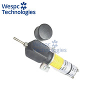 Vanne solénoïde d'arrêt de carburant WESPC 1502-12C3U1B1S1A SA-5171-12 12V DC pour moteur diesel Woodward Kubota Yanmar Bobcat