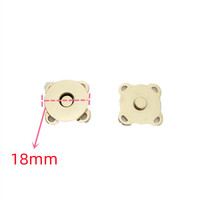 Fermoirs Magnétiques à Coudre de 18 mm Boutons Pression pour Sacs, Scrapbooking, Attaches, Bricolage, Pièces de Couture et Accessoires