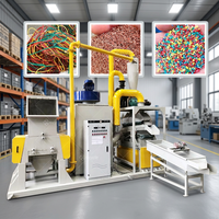 Ligne de granulation de plastique de grande capacité, machine à granuler le fil de cuivre, ligne de pelletisation V-S10/S20/S30/S35/S50/S55