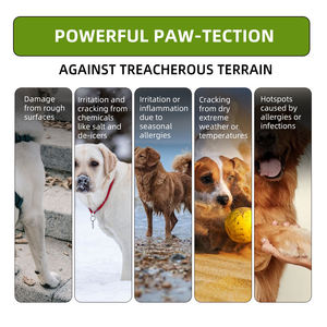 بلسم جديد محمول وآمن على شكل مخلب حيوانات أليفة كرتوني للكلاب والقطط - مرطب وواقي للتشققات 2026 - Product Image 2