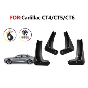 FOR Cadillac Ct6 Mud Flaps Cd2011 29x24x13.5cm Plastic For 2019-2021 <b>Models</b> - Product Image 5