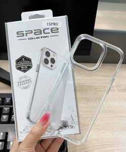 Custodia per telefono trasparente trasparente in acrilico per Iphone 16 15 14 13 12, per redmi 12C, per <span class=keywords><strong>samsung</strong></span> S21 S22 S23 S24 - Product Image 1