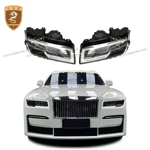 Farol de carro para montagem dianteira, farol automotivo para rolls royce ghost lde