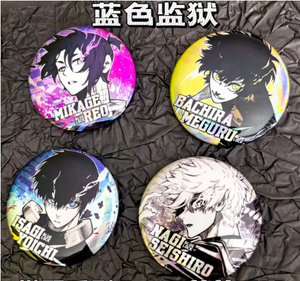 เข็มกลัดโลหะสีฟ้า4แบบเข็มกลัดรูปการ์ตูนชิกิโยมะมะมะกิริริริ - Product Image 5