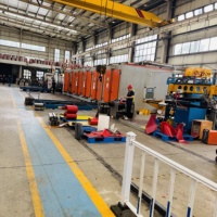 Transformateur immergé dans l'huile triphasé monté sur poteau 200 kVA 11 kV vers 415 V/480 V en cuivre avec bornes bimétalliques