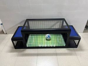 เครื่องเล่นวิดีโอเกมในเมือง เครื่องเล่นเกมขนาดใหญ่ สนามเด็กเล่นในร่ม สถานีฟุตบอลใต้โต๊ะ โต๊ะคู่สำหรับเล่นฟุตบอล - Product Image 6